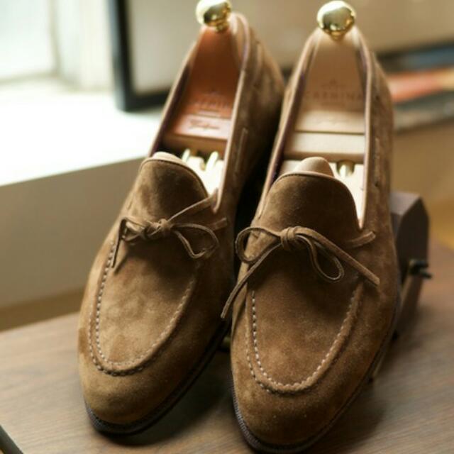 Carmina string loafers