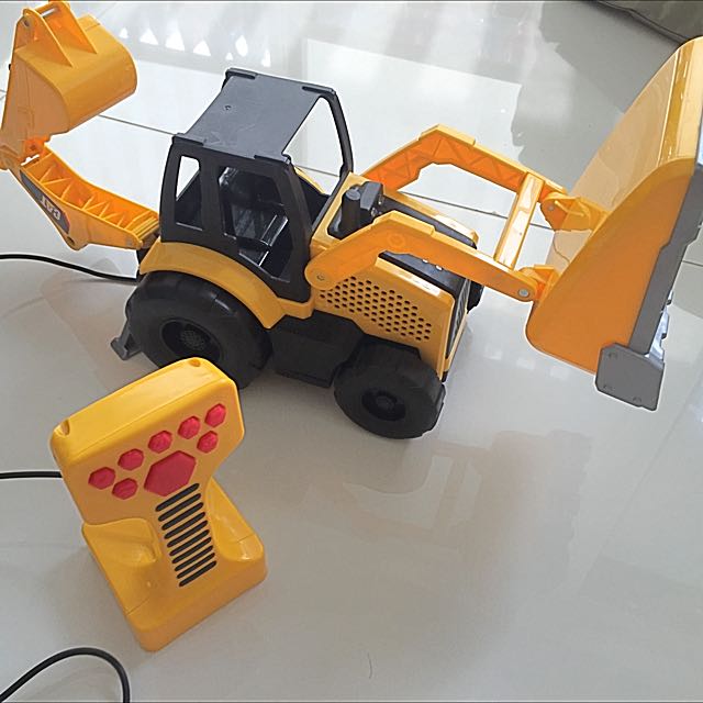 backhoe toy remote control