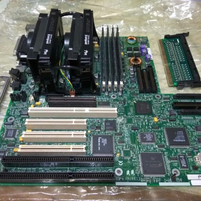 Collector's Item Intel Pentium II Dual Processor Motherboard, Processor and RAM