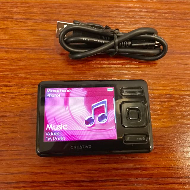 Creative ZEN MP3 Player (Radio Feature), Audio, Portable Music Players
