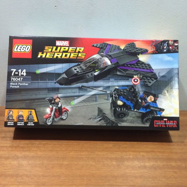 lego 76047 marvel super heroes black panther pursuit