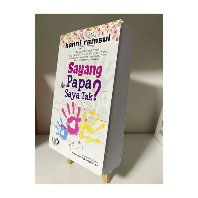 Pre Loved Malay Novel Sayang Papa Saya Tak Books Stationery Fiction On Carousell