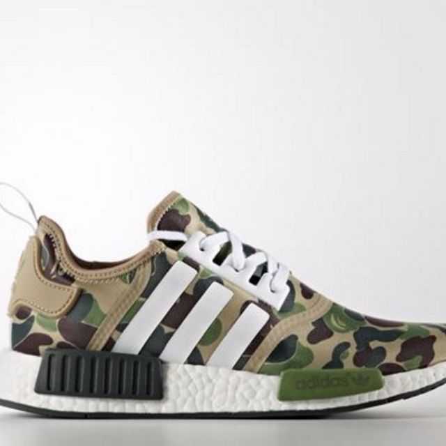 Pre-order Authentic New Adidas NMD Bape Camo, Bulletin Board, Preorders on  Carousell