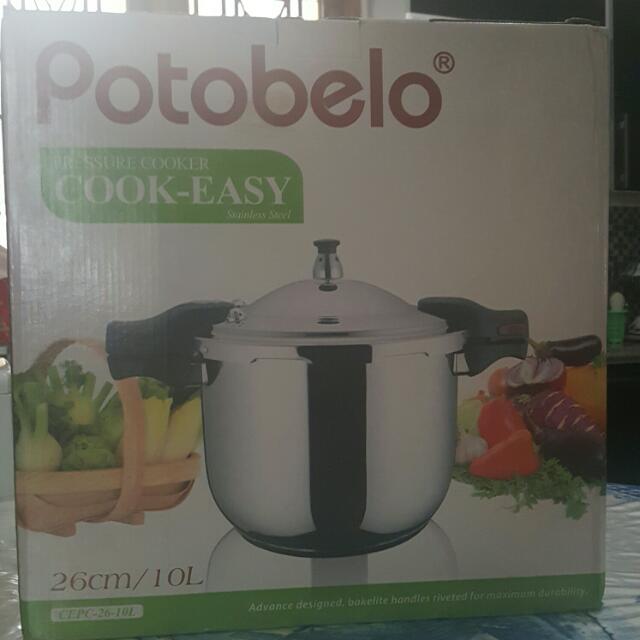 Presto Pressure Cooker Potobelo Stainless Steel Kitchen