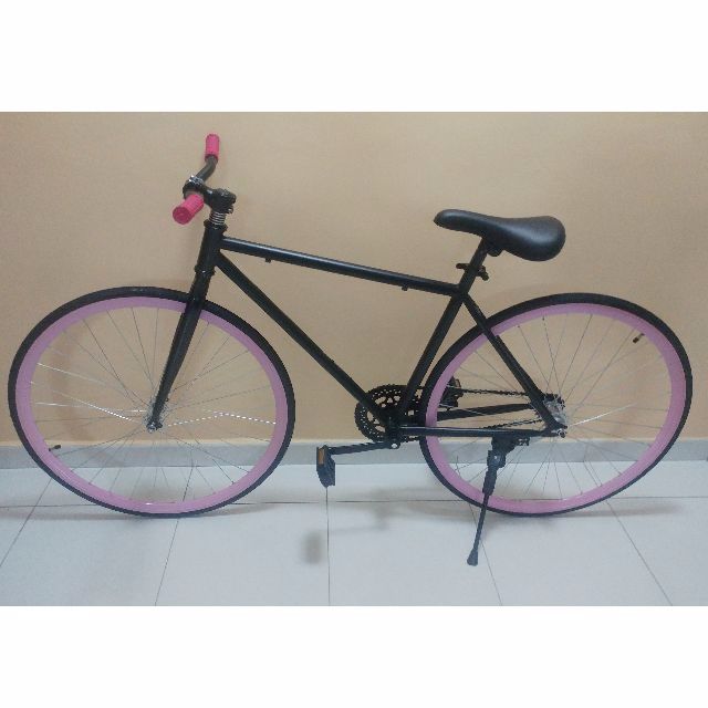 pink fixie