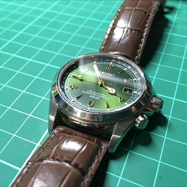 Seiko Alpinist SARB017 Alpinist Automatic Movement. Sapphire Crystal, 200m,  Men's Fashion, Watches & Accessories, Watches on Carousell