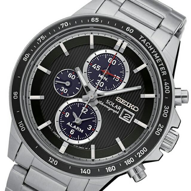 Seiko Solar Chronograph Alarm SSC435 SSC435P1 SSC435P Men s Watch Men s Fashion Watches Accessories Watches on Carousell