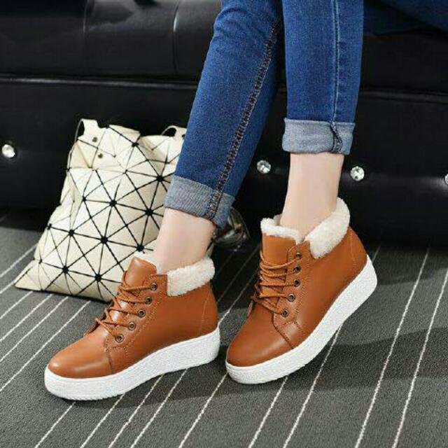 Sepatu Boots Wanita Korea Olshop Fashion Olshop Wanita On Carousell