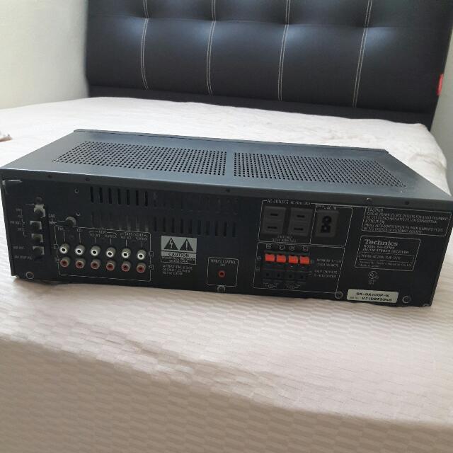 Technics SAGX100 Stereo Receiver, Audio, Portable Audio Accessories on