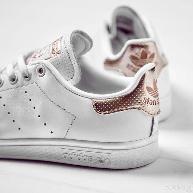 Adidas stan smith weiß rosegold clearance