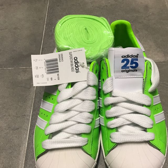adidas superstar 80s nigo green