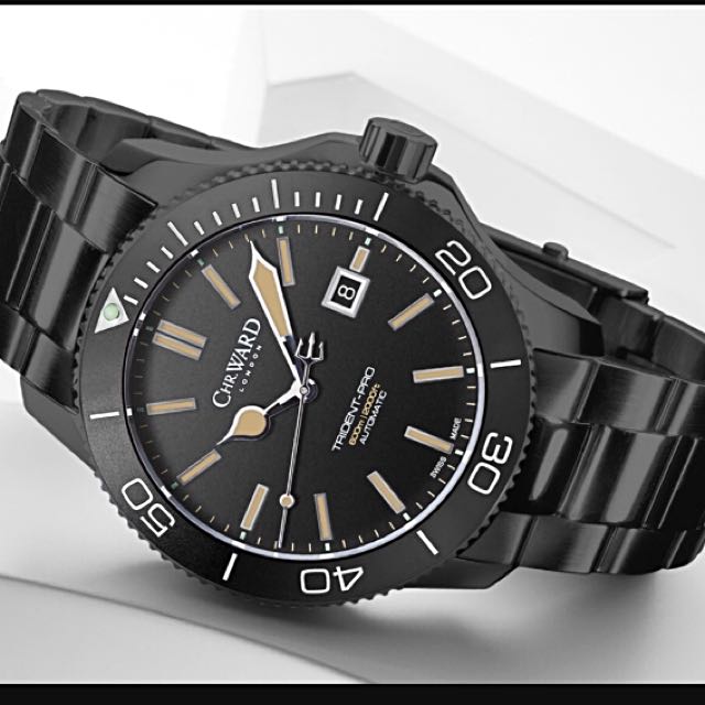 Christopher Ward Trident Pro C60 Vintage PVD with Ceramic bezel no trades CNY promo 650 Quick Deal Luxury Watches on Carousell