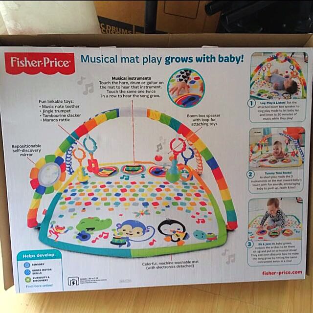 Fisher price baby's shop bandstand play gym