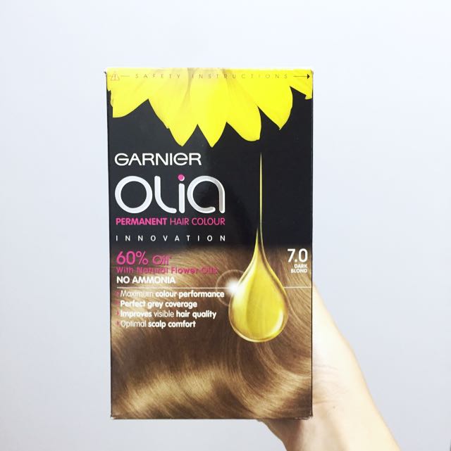 Garnier Olia Dark Blonde Hair Dye Health Beauty Hair Care On