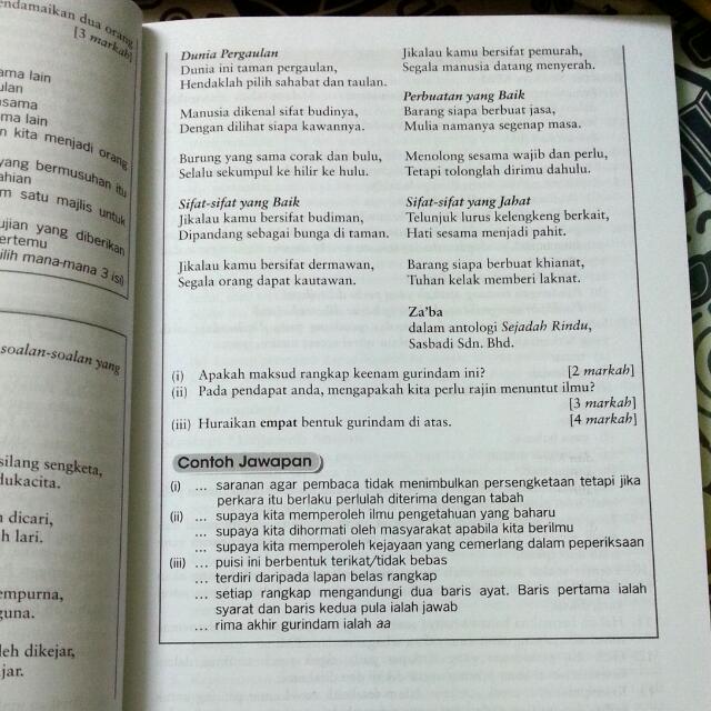 Komsas Tingkatan 5 Spm Antologi Sejadah Rindu Novel Tirani Hobbies Toys Books Magazines Textbooks On Carousell