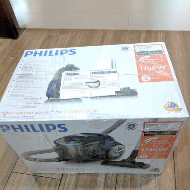 Philips Fc8471 Power Pro Compact Bagless Vacuum, TV & Home Appliances ...