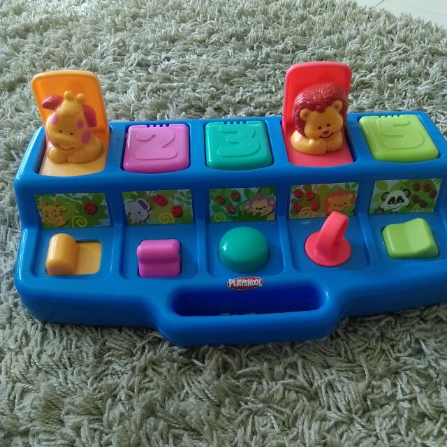 baby pop up toy playskool
