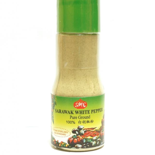SPIC Sarawak 100 Pure Ground White Pepper, Food & Drinks, Spice