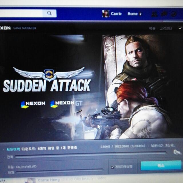 Sudden Attack Online Verified Korea Account Video Gaming Video Games On Carousell