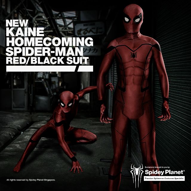 SPECIAL EDITION: The All New Homecoming Kaine Spiderman Suit. Now  available., Men's Fashion, Bottoms, Sleep and Loungewear on Carousell