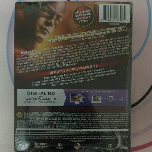 The Flash Complete First Season Blu Ray Hobbies Toys Music