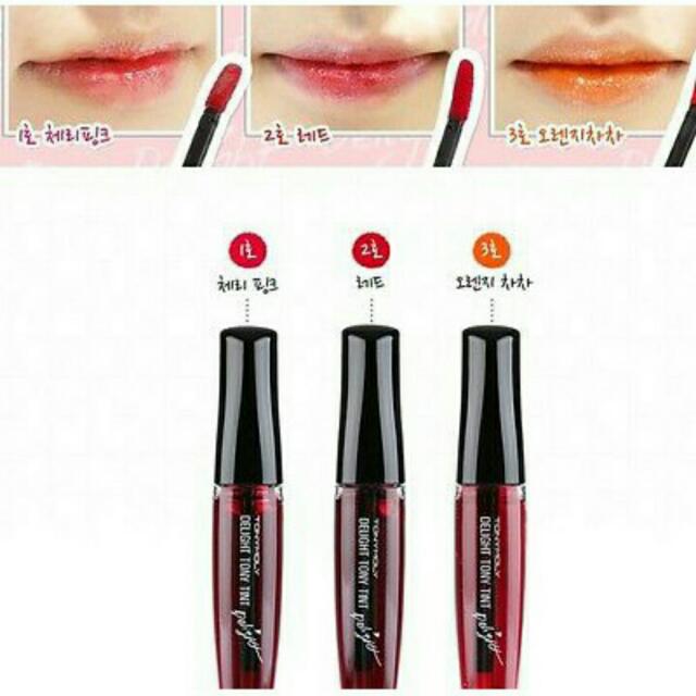 TONY MOLY LIP TINT, Beauty & Personal Care, Face, Makeup on Carousell
