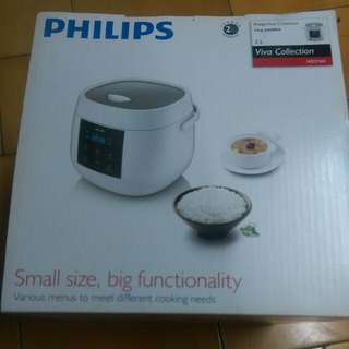 PHILIPS飛力浦微電腦迷你電子鍋2L