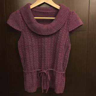 《2手商品》紫色毛衣