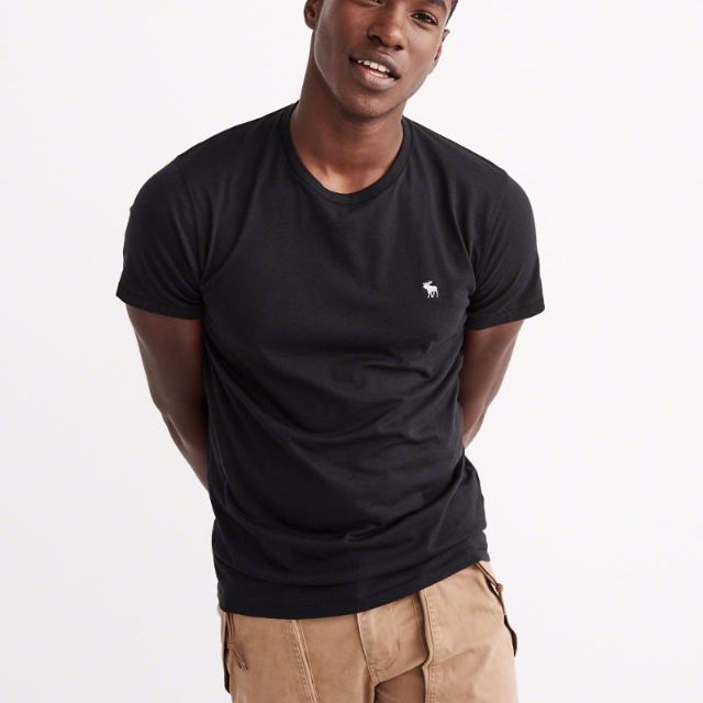 Abercrombie crew sales neck t shirt