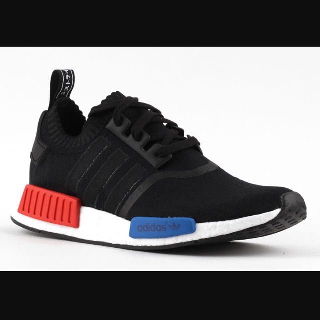 Adidas NMD R1 OG primeknit black Men s Fashion Footwear Sneakers on Carousell