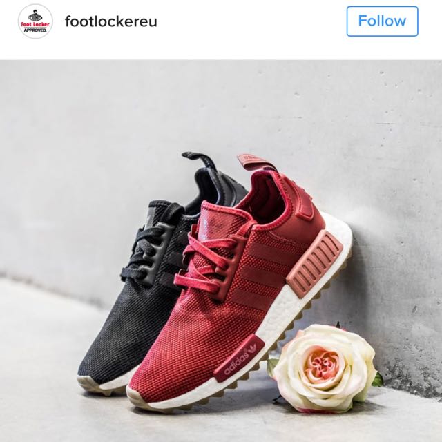 nmd r1 white rose footlocker