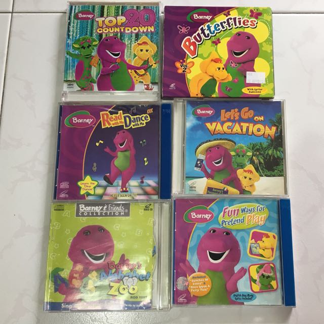 Barney VCD, Babies & Kids, Toys & Walkers on Carousell