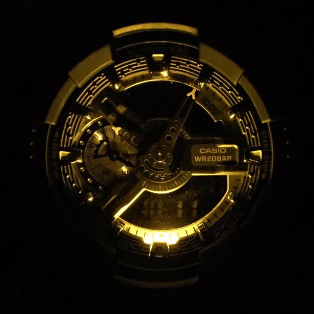 G shock ga 2024 110 black rose gold