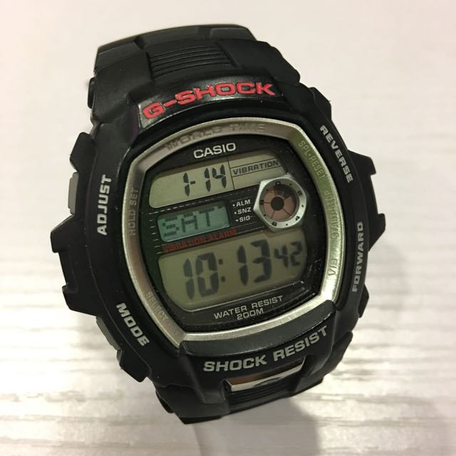 Casio G Shock With Vibrating Alarm Electronics Others On Carousell