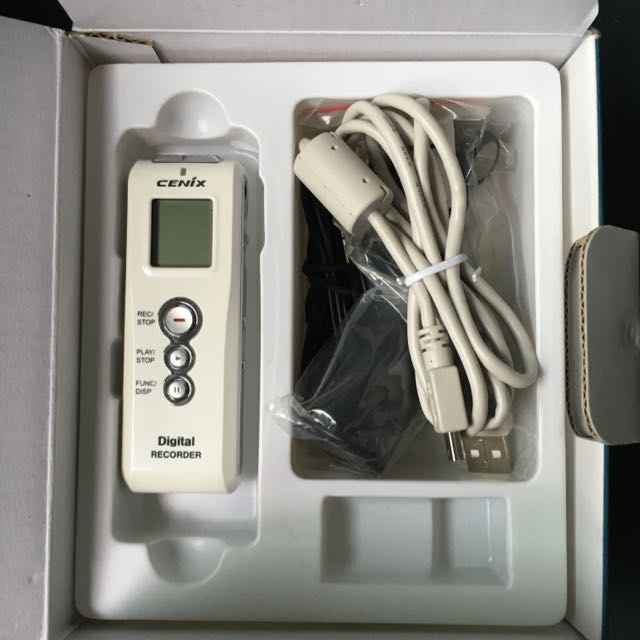 Cenix Digital Recorder, VRP600 Series, Audio, Voice Recorders on Carousell