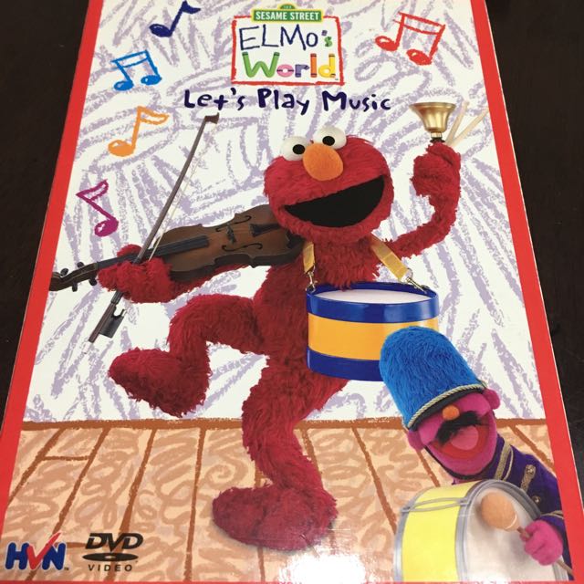 Elmo S World Sesame Street Dvd Babies Kids Toys Walkers On