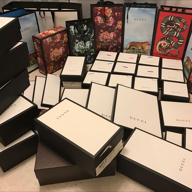 gucci box for bag