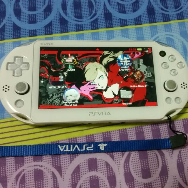 Modded Ps Vita Slim With 31 Games Toys Games Video Gaming Consoles On Carousell