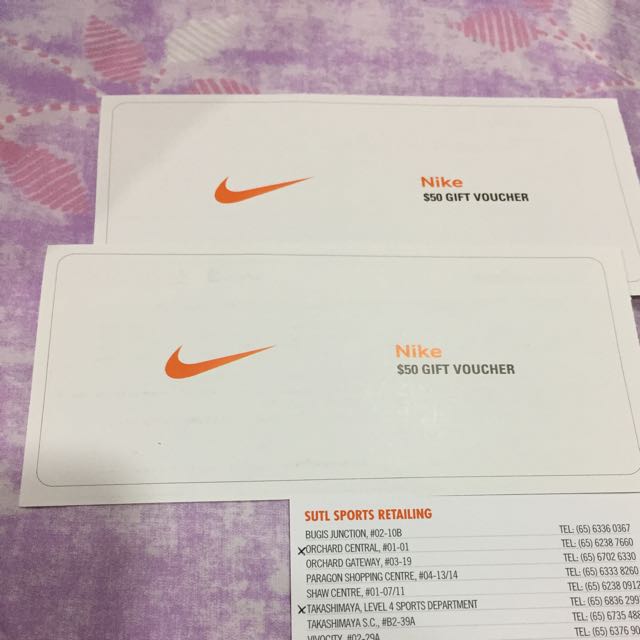 product voucher nike