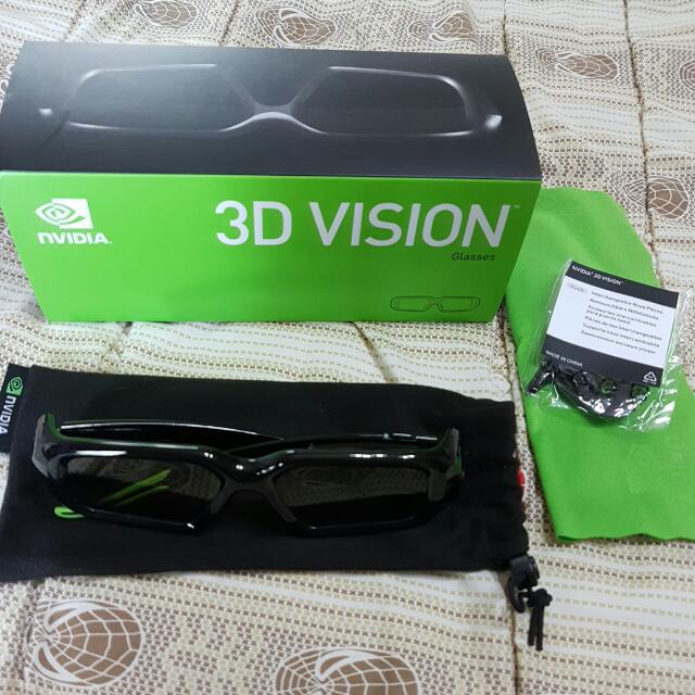 NVIDIA 3D Vision Glasses, TV & Home Appliances, TV & Entertainment
