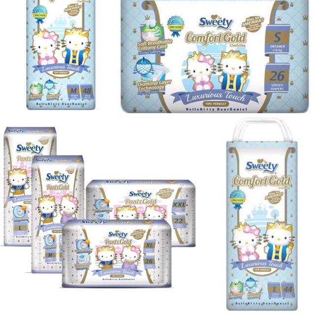 Pokana Pants Meriees Sweety Gold Pampers Babies Kids Others