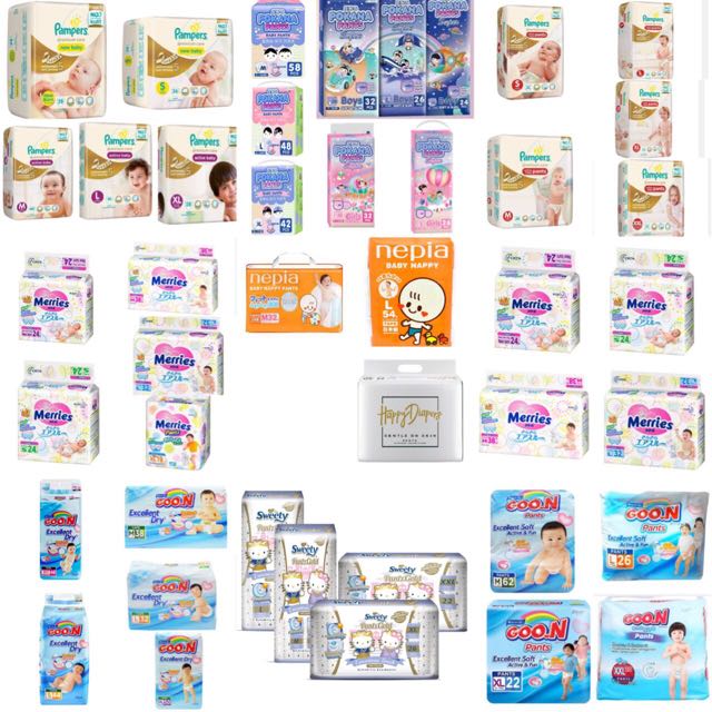 Pokana Pants Meriees Sweety Gold Pampers Babies Kids Others