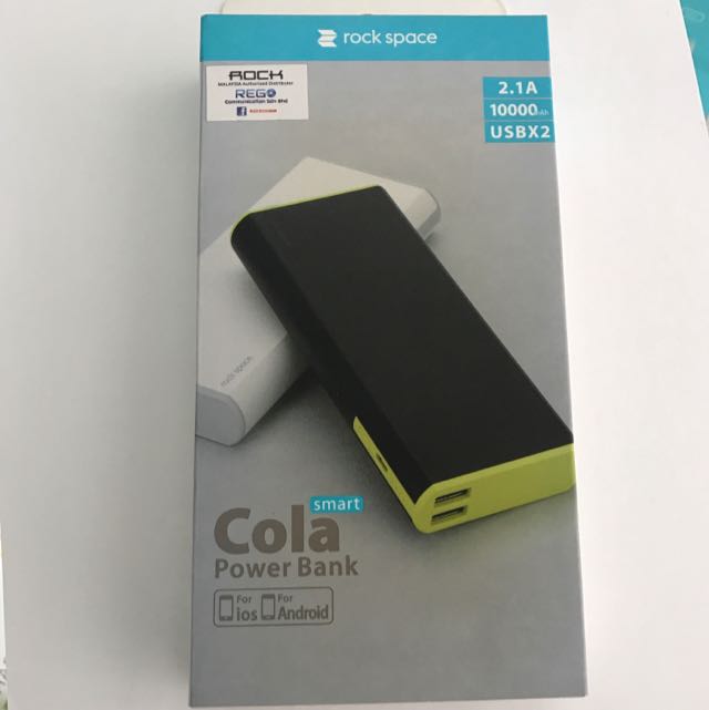 Rock Space 10 000mah Power Bank Electronics Others On Carousell