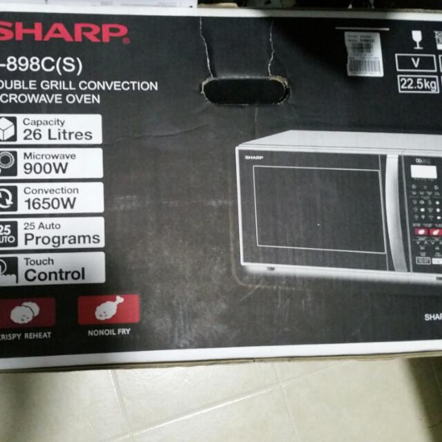 Sharp R898C(S) Microwave oven, TV & Home Appliances, Kitchen