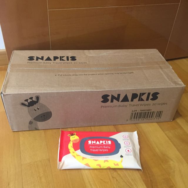 Snapkis Premium Baby Travel Wipes Babies Kids Babies Kids