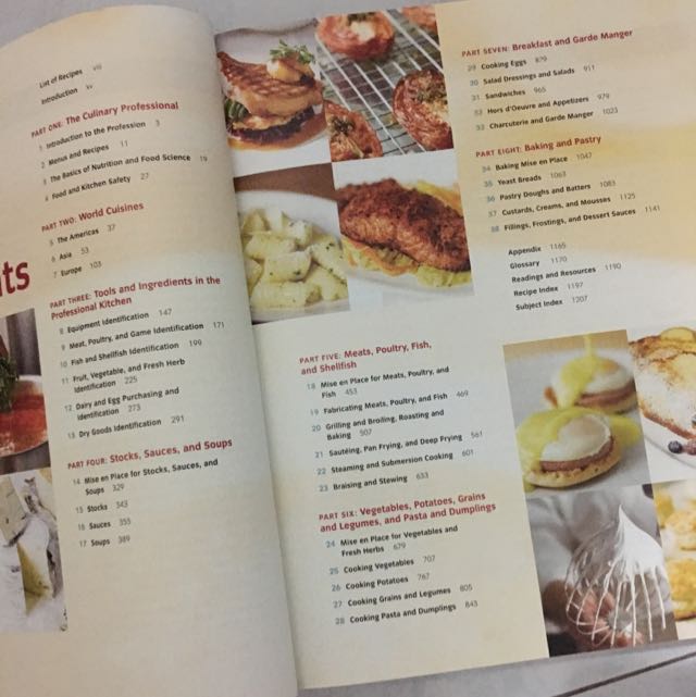 The Professional Chef The Culinary Institute Of America Books