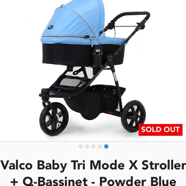 valco baby pram with bassinet