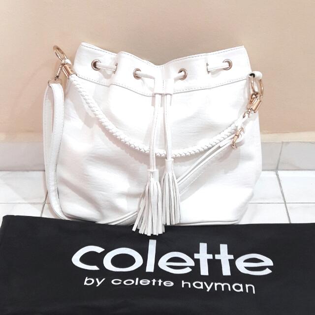 Colette bucket top bag