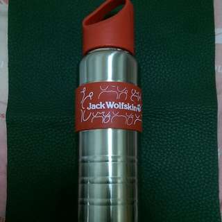 不鏽鋼 水瓶 隨身瓶 Jack Wolfskin