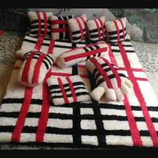 karpet Full Set Karakter Daun Dasar